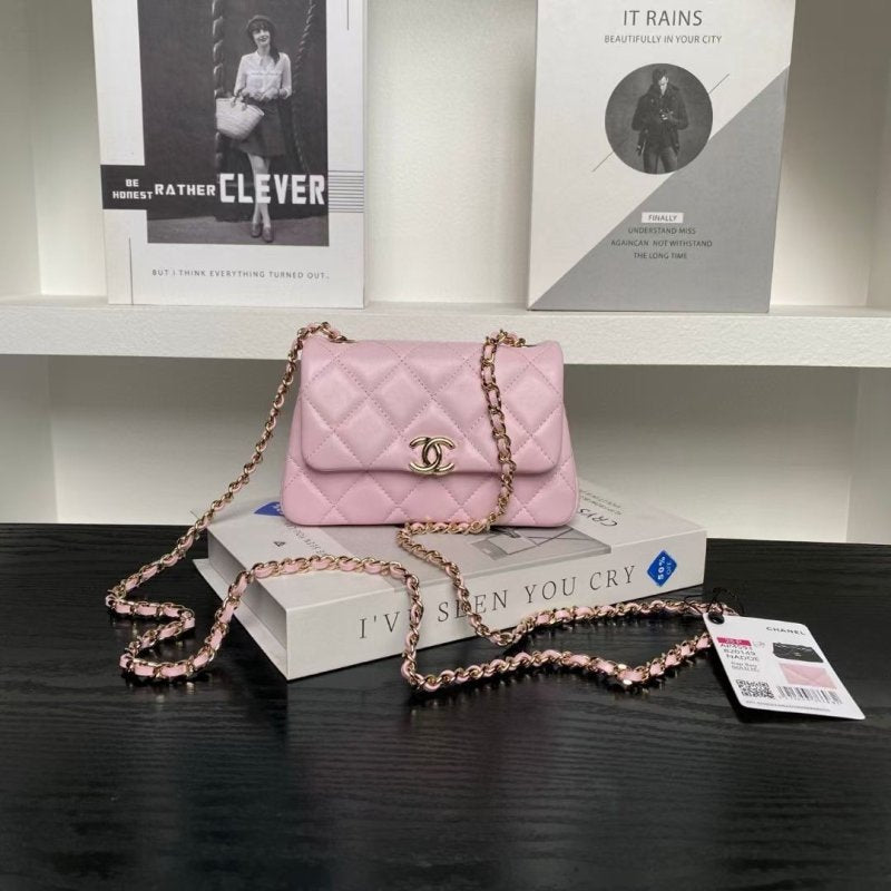 Chanel Hand Bag Small Chain Handbag Bag Bg0525120