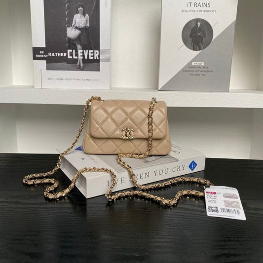 Chanel Hand Bag Small Chain Handbag Bag Bg0525123