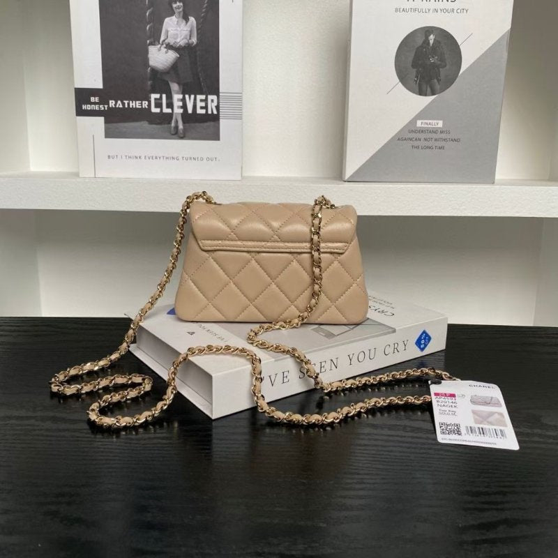 Chanel Hand Bag Small Chain Handbag Bag Bg0525123