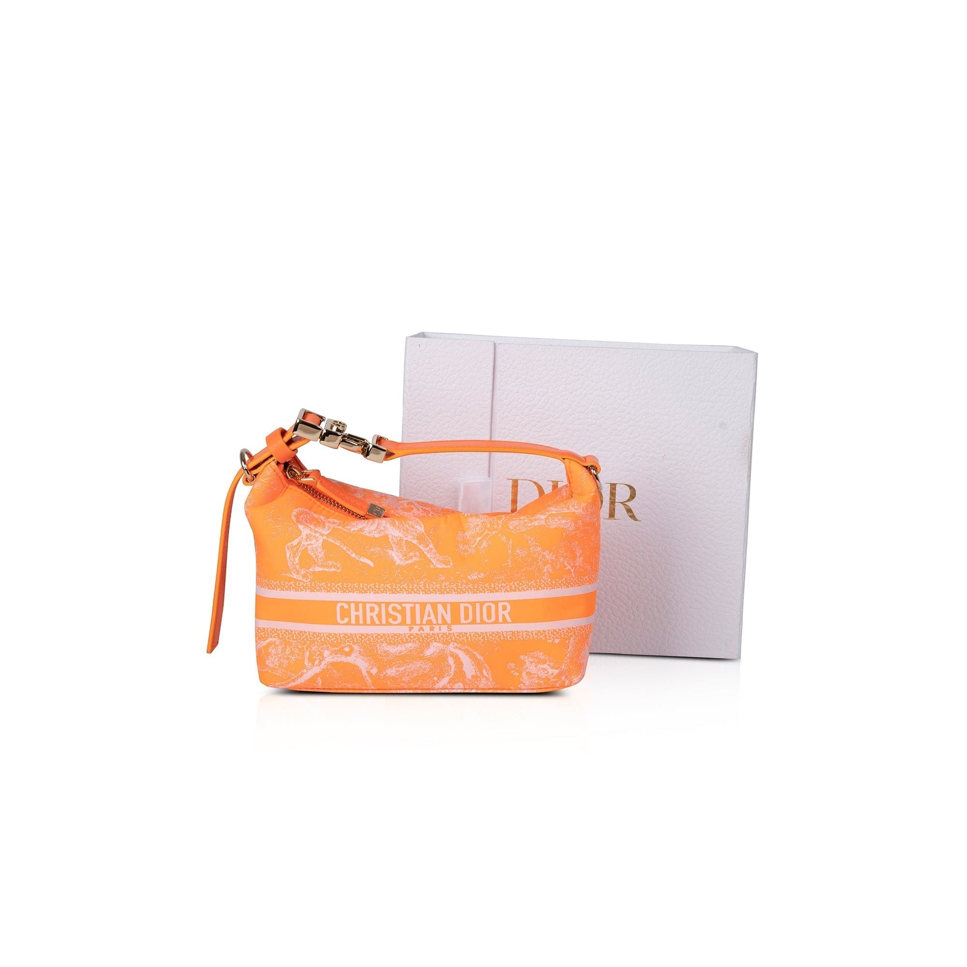 Dior Christian Toile De Jouy travel Nomad Pouch Travel Bag