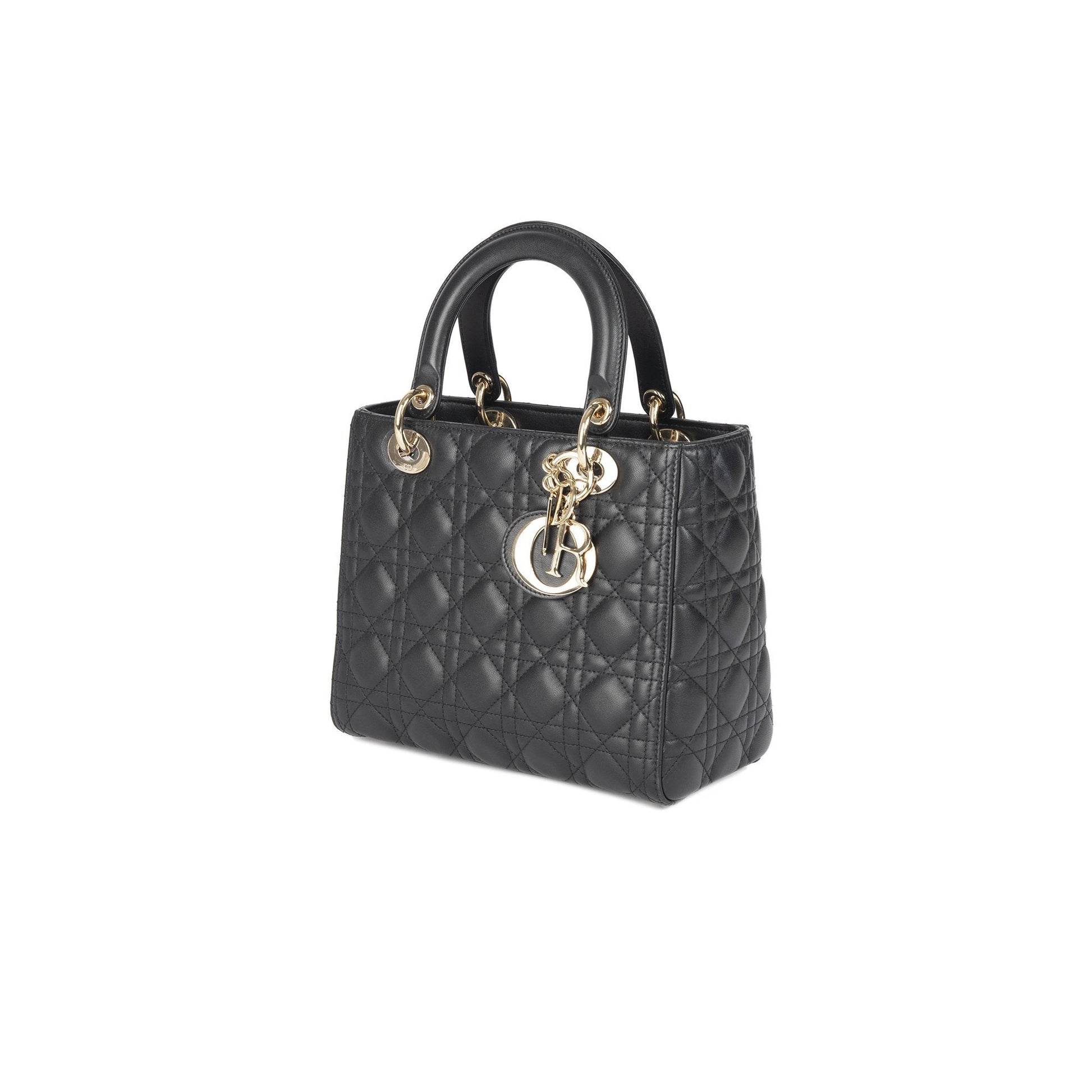 Dior Christian Lady Bag Medium Travel Bag