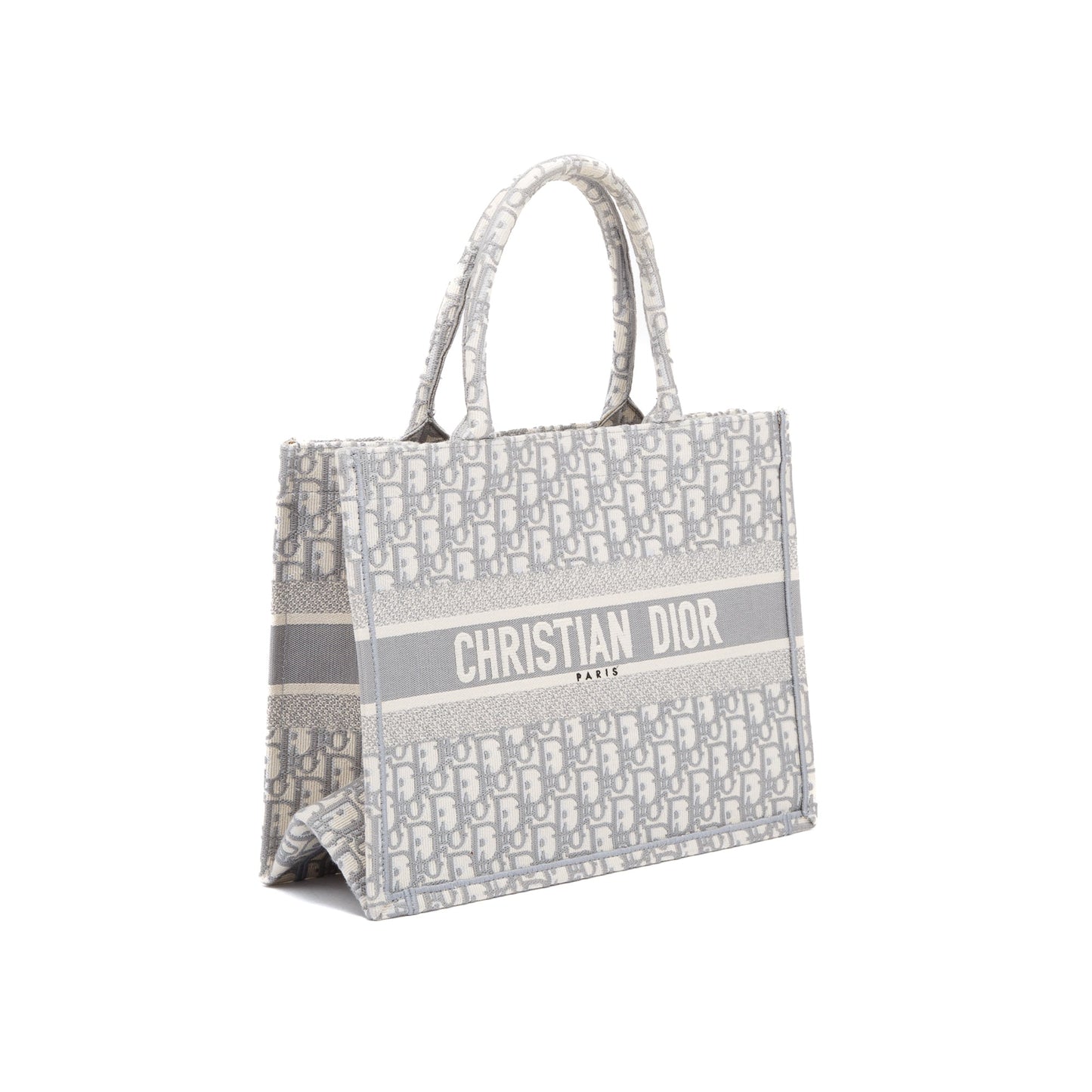 Dior Christian Oblique Book Tote Handbag Medium Tote Bag