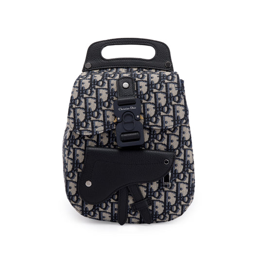 Dior Christian Oblique Gallop Backpack Handbag Mini