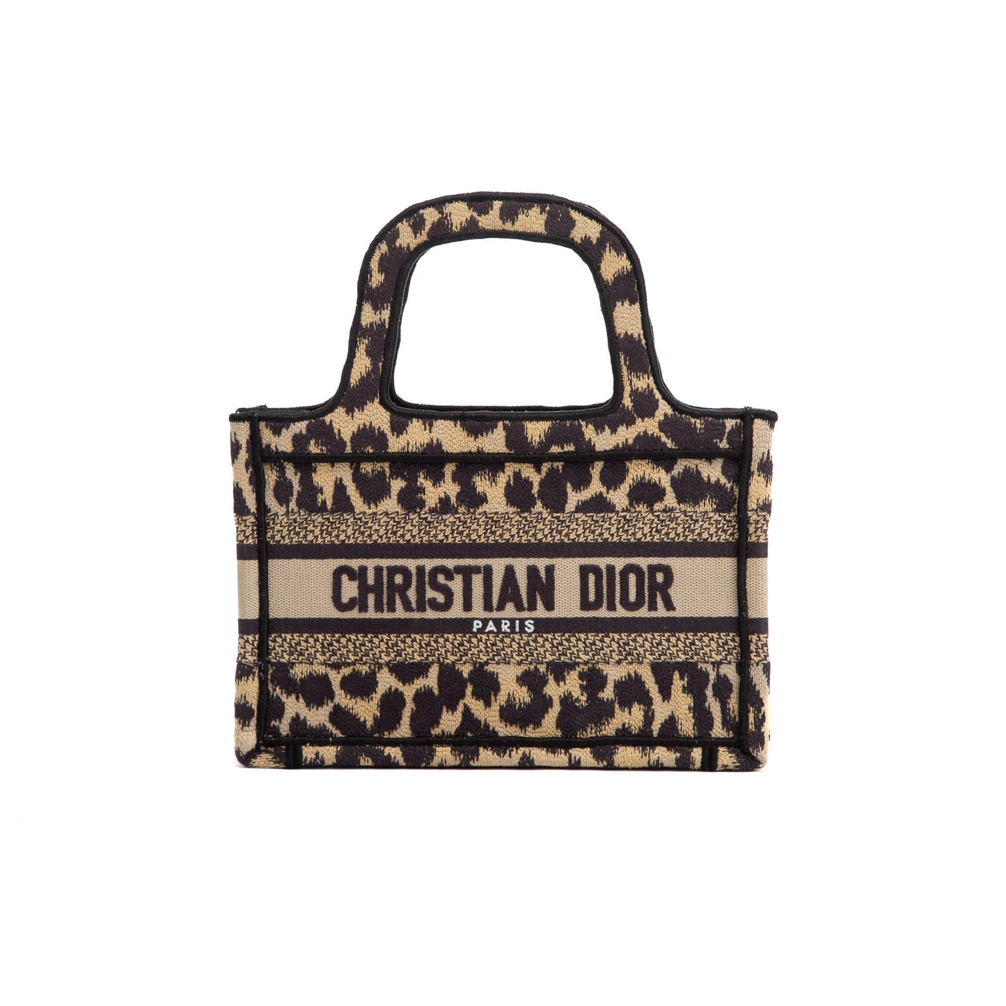 Dior Christian Mizza Book Tote Handbag Mini Tote Bag