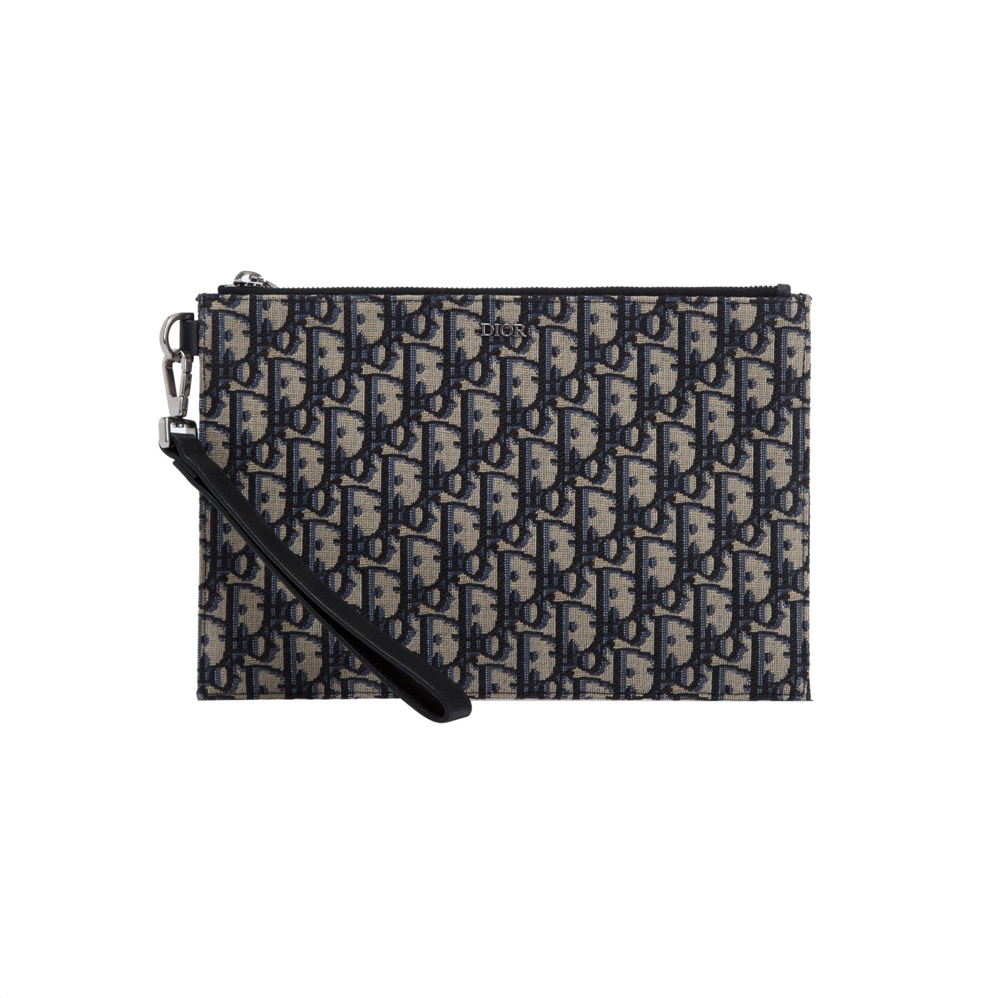 Dior Christian Oblique A Pouch Handbag Travel Bag