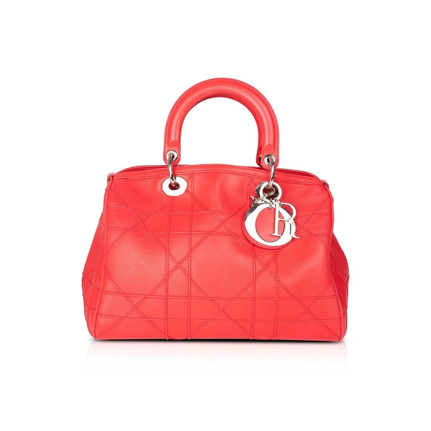 Dior Christian Cannage Granville Polochon Tote Handbag Tote Bag