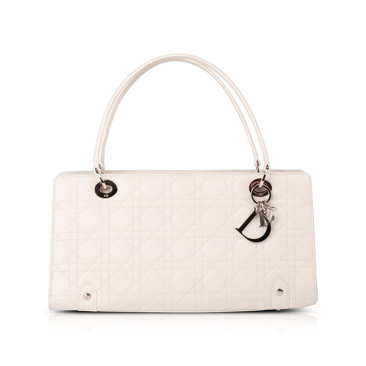 Dior Christian Cannage Lady East West Bag Travel Bag