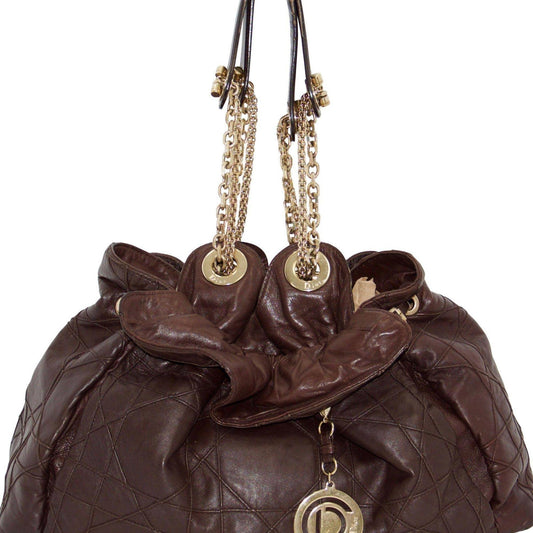 Dior Christian Cannage Le Trente Tote Handbag Tote Bag