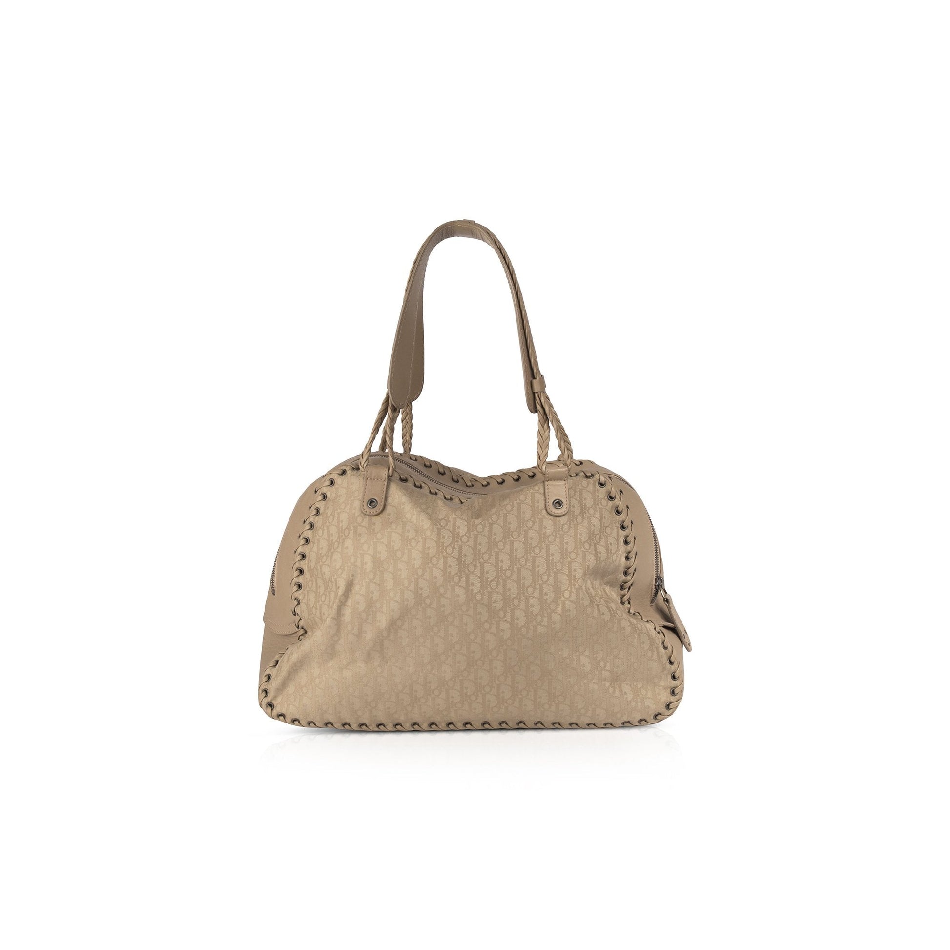 Dior Christian Ethnic Braided Tote Handbag Tote Bag