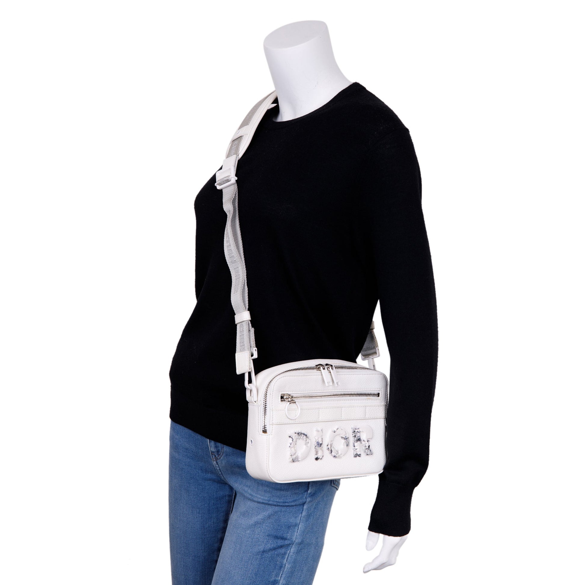 Dior Christian Homme X Daniel Arsham Safari Messenger Travel Bag