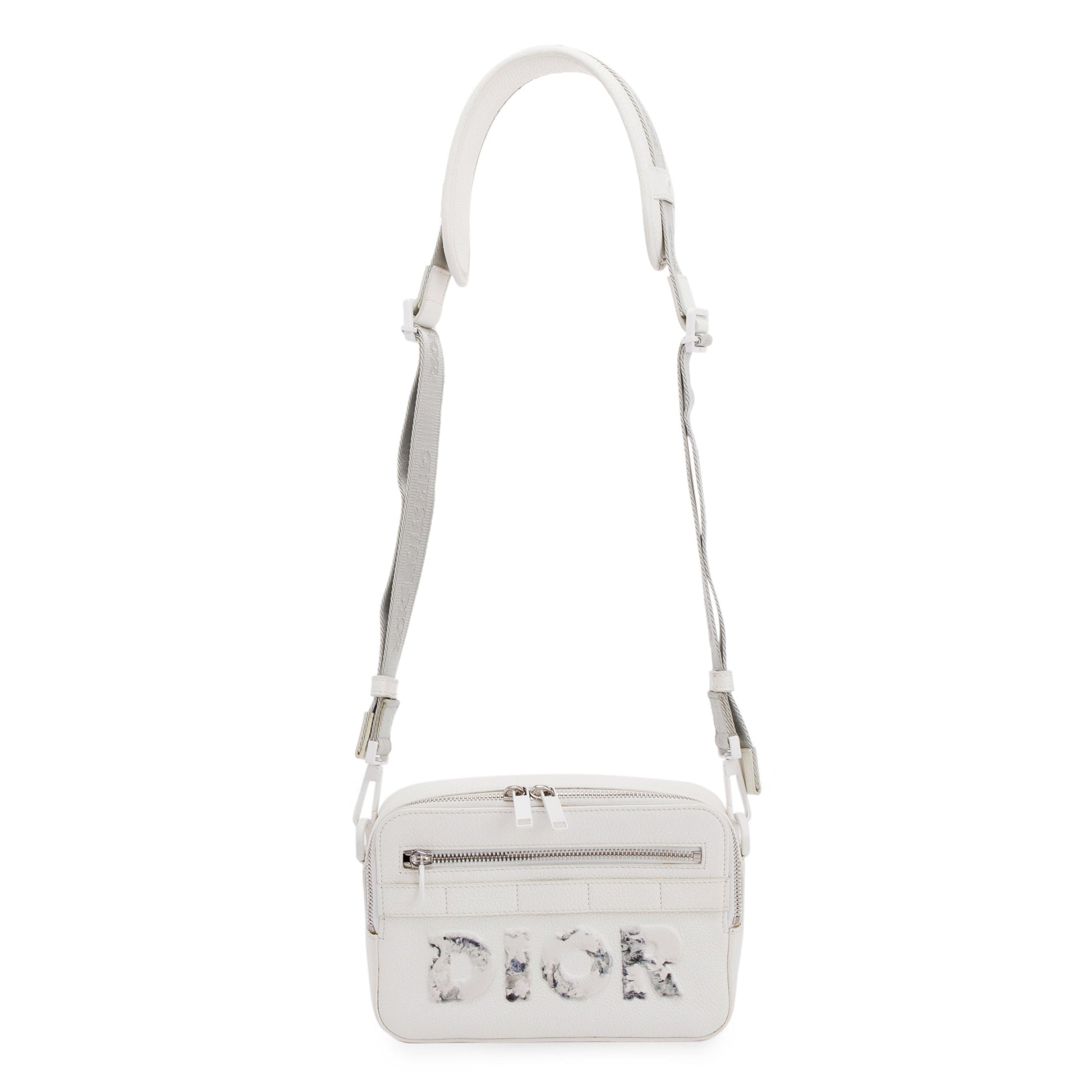Dior Christian Homme X Daniel Arsham Safari Messenger Travel Bag