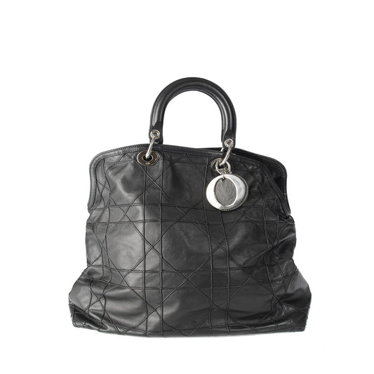 Dior Christian Cannage Granville Tote Handbag Large Tote Bag
