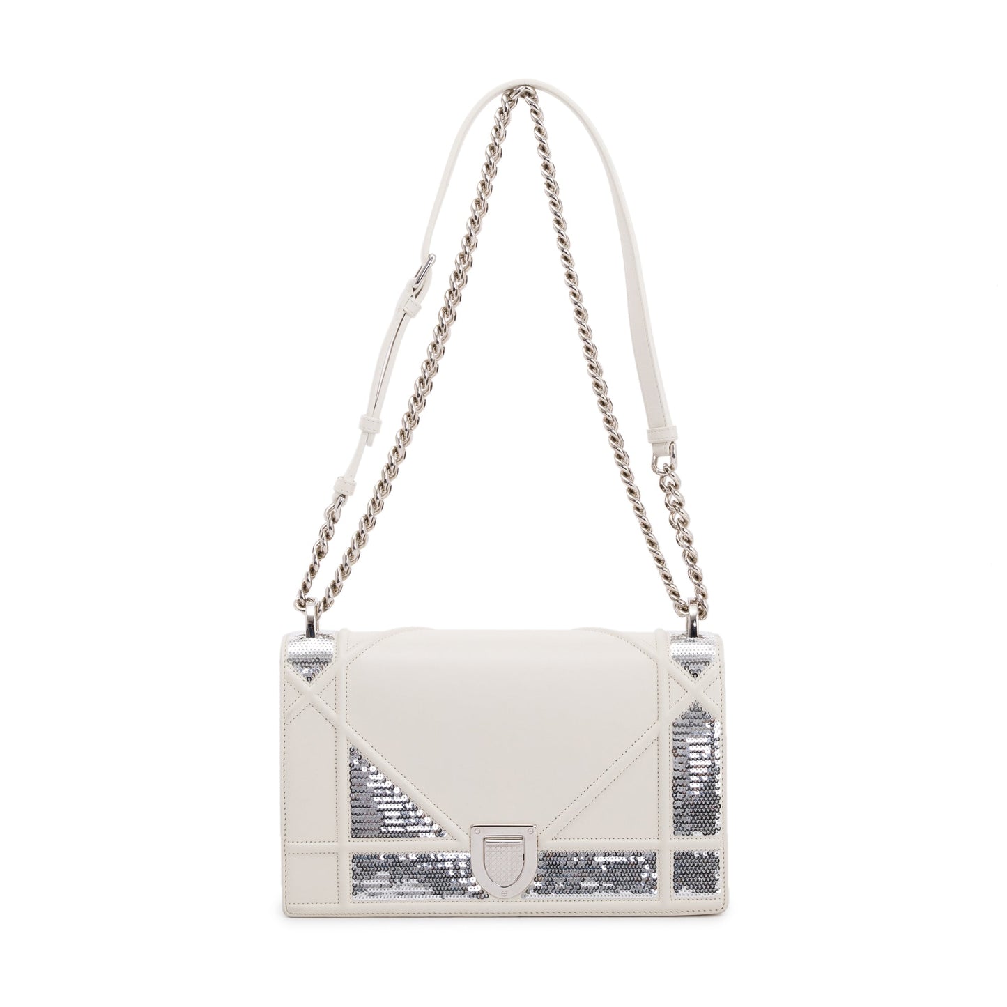 Dior Christian Sequin ama Shoulder Bag Medium