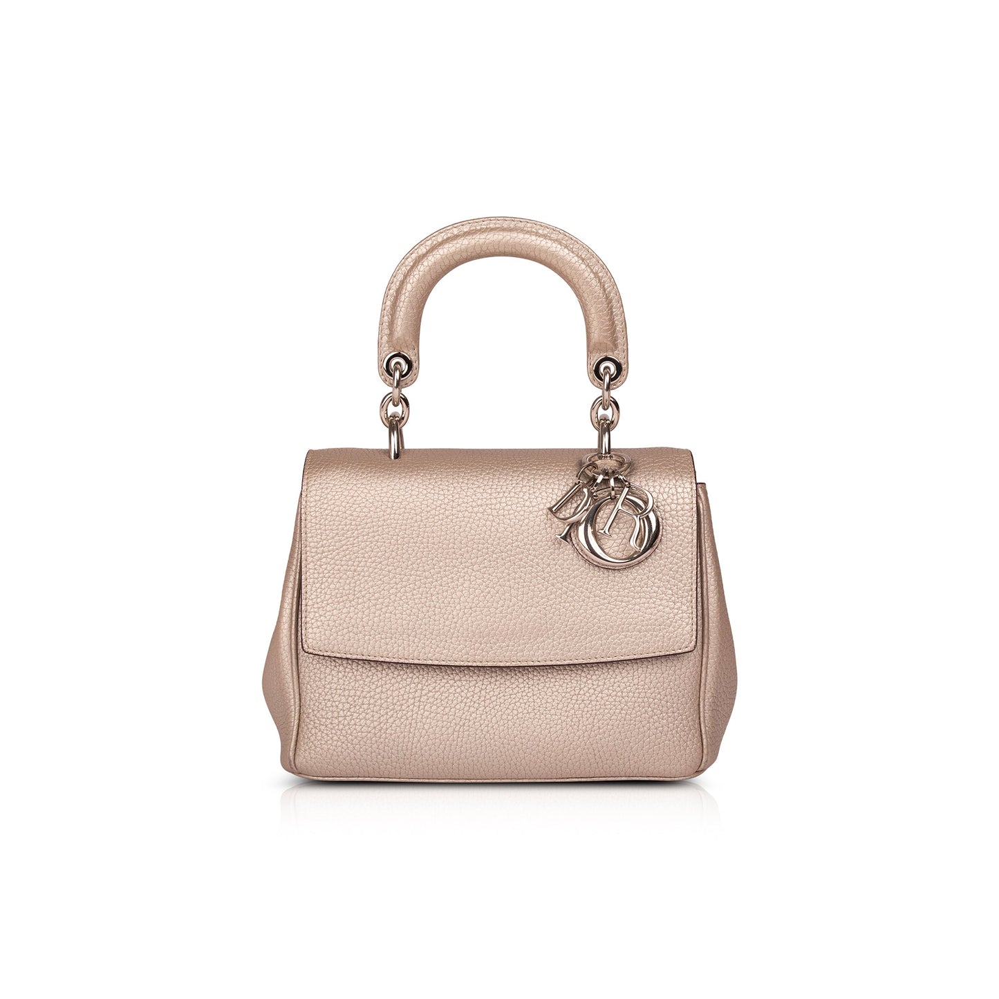 Dior Christian Metallic Be Bag Mini Flap Travel Bag