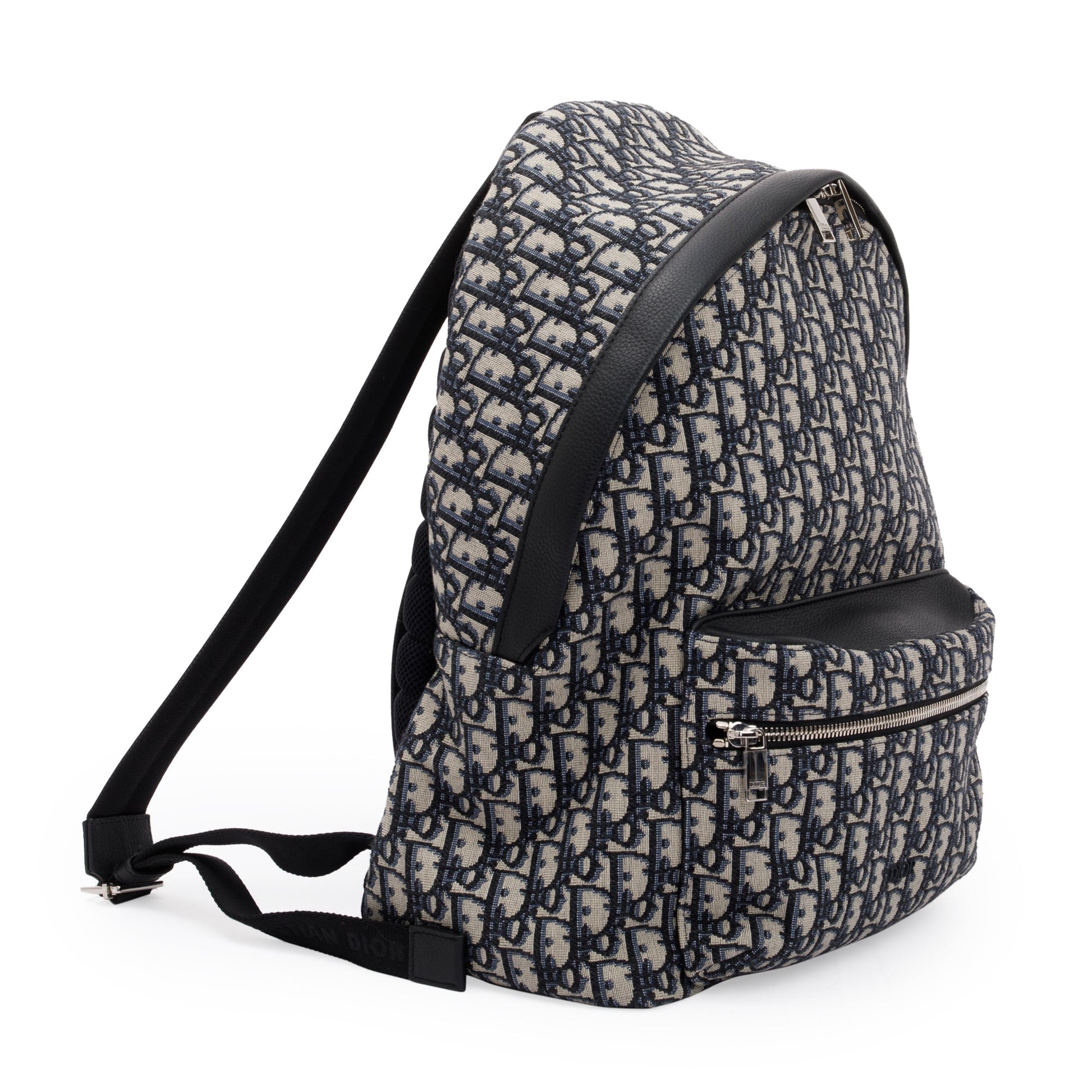 Dior Christian Oblique Jacquard Rider Backpack Handbag