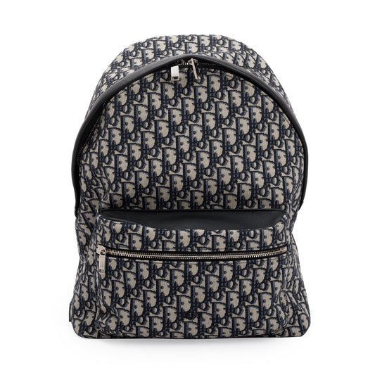 Dior Christian Oblique Jacquard Rider Backpack Handbag