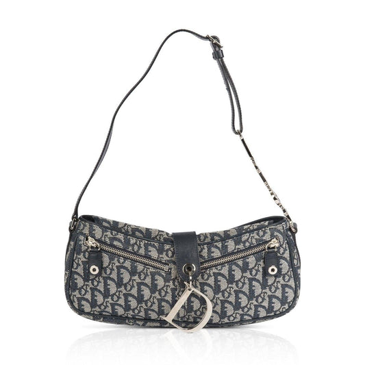 Dior Christian Oblique Baguette Bag Logo Travel Bag