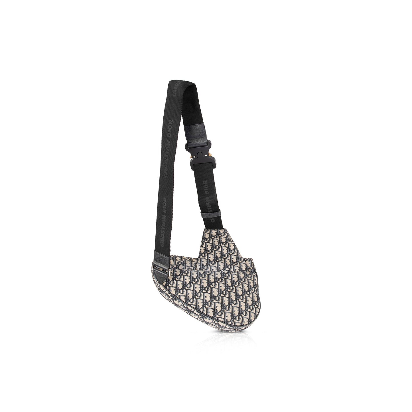 Dior Christian Oblique Saddle Bag Travel Bag
