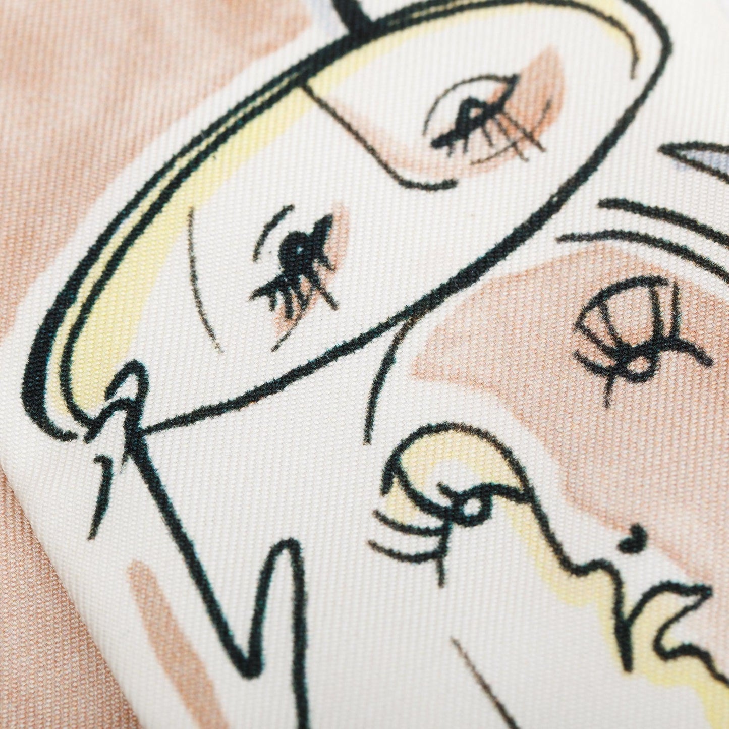 Dior Christian Silk Mitzah "M" Twilly Handbag Travel Bag