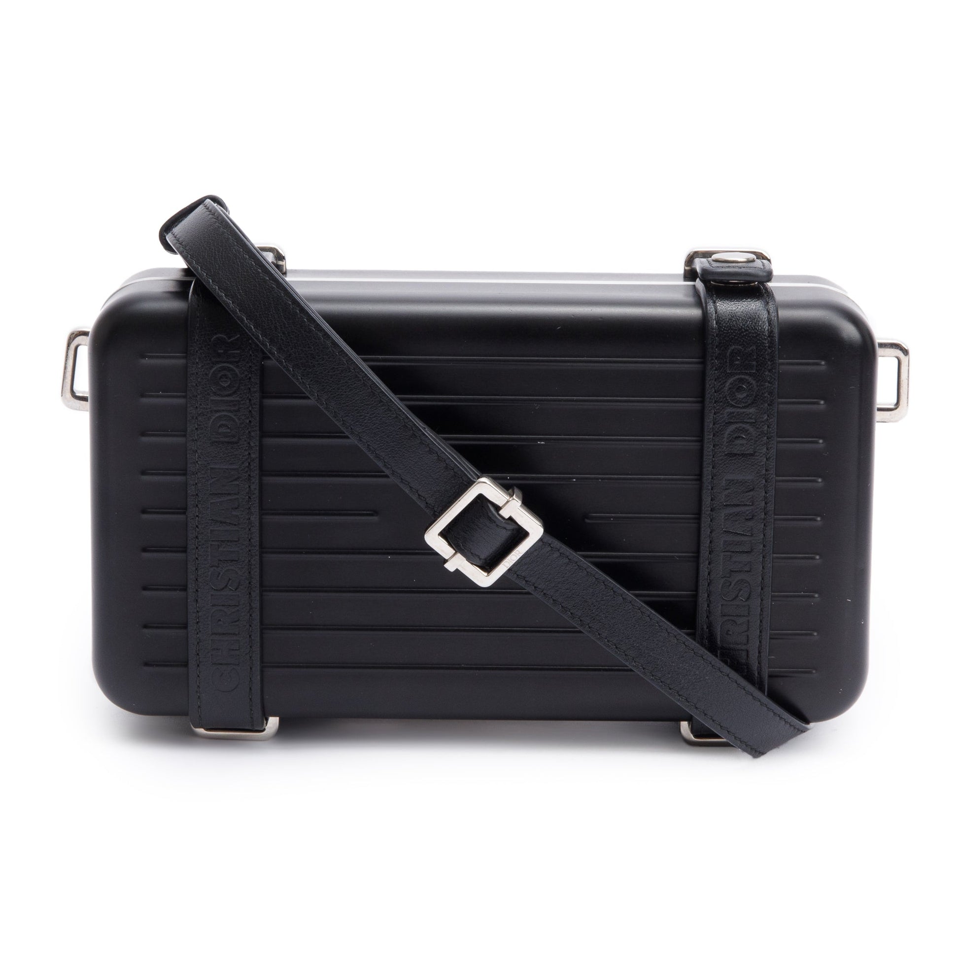 Dior Christian X Rimowa Aluminum Personal Utility Case Travel Bag