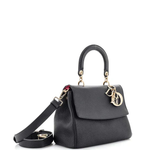 Dior Be Bag Pebbled Leather Small Shoulder Bag