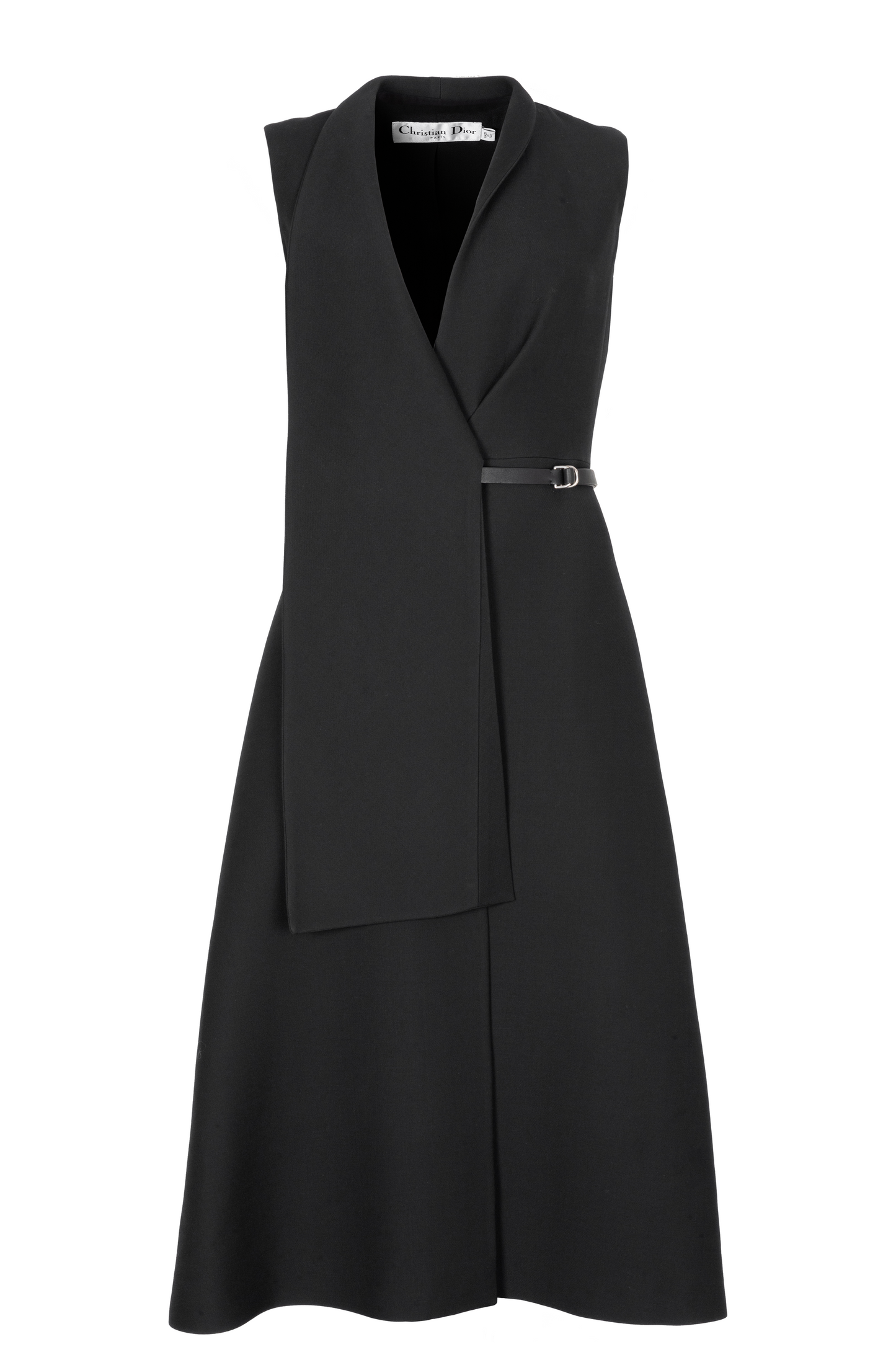 Dior Belted Blazer Dress Black