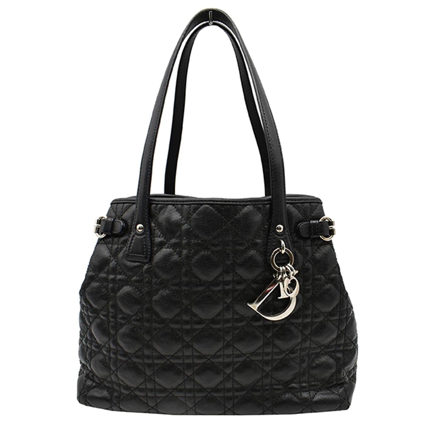 Dior Panarea Cannage Rosato Tote Bag Canvas Quilted