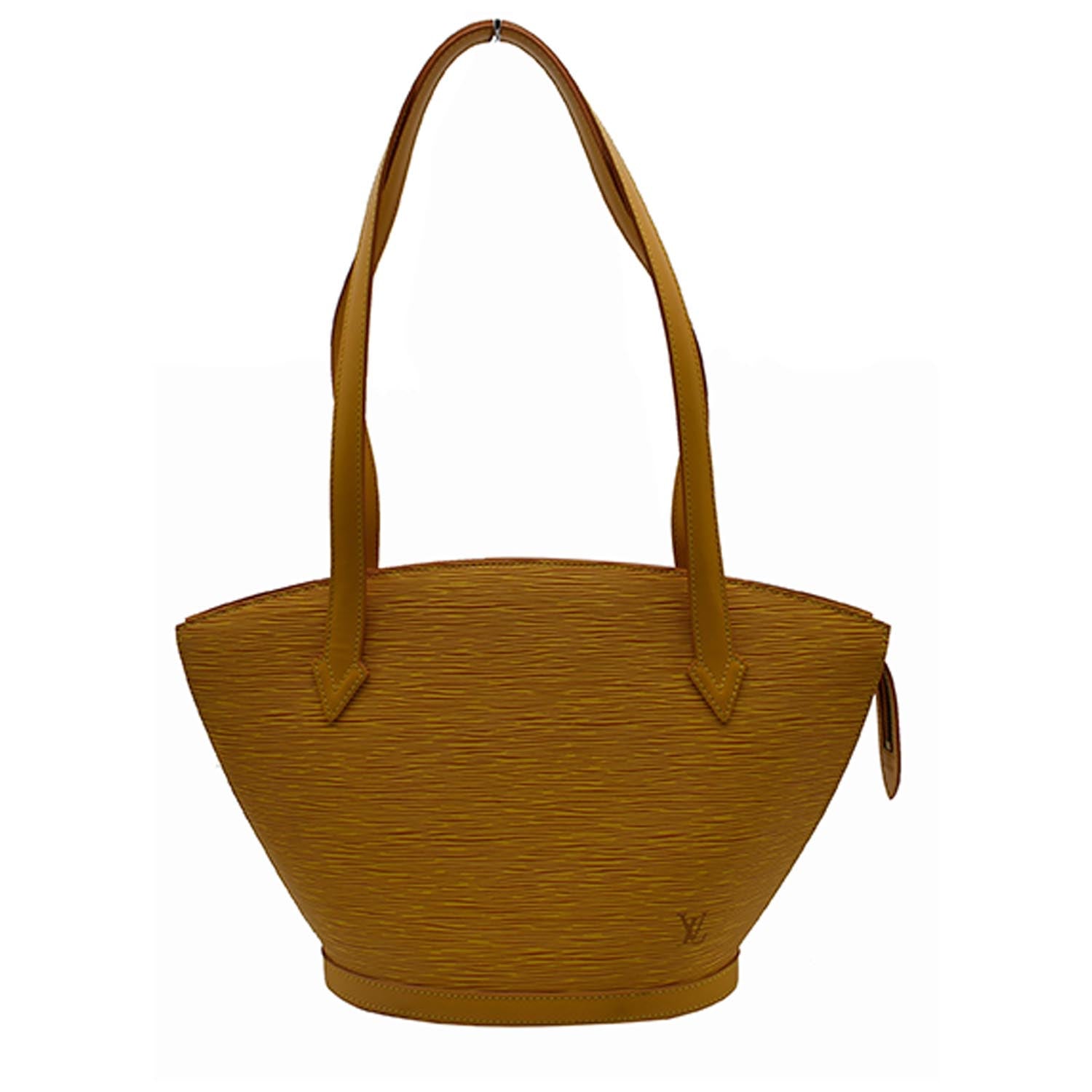 Louis Saint Jacques Epi Shoulder Bag Yellow Leather