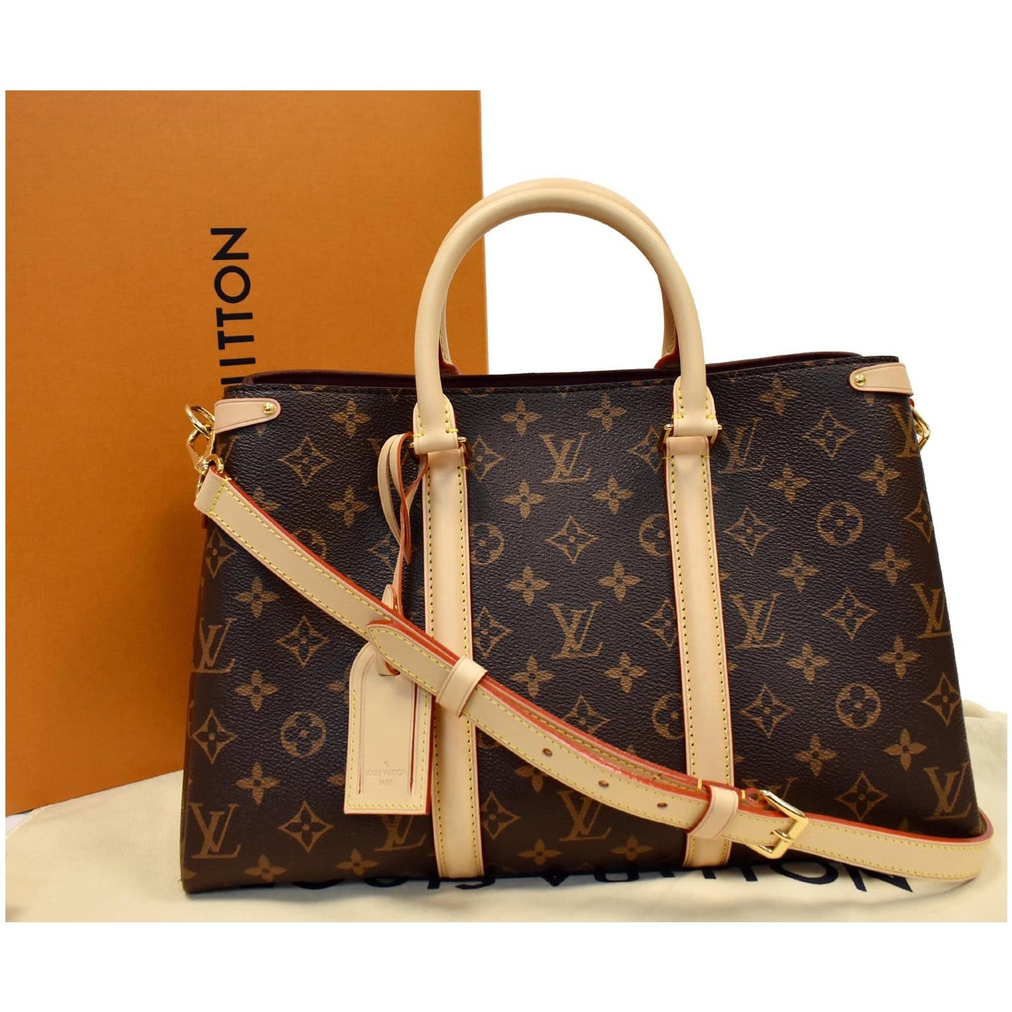 Louis Soufflot Mm Shoulder Bag Canvas Monogram