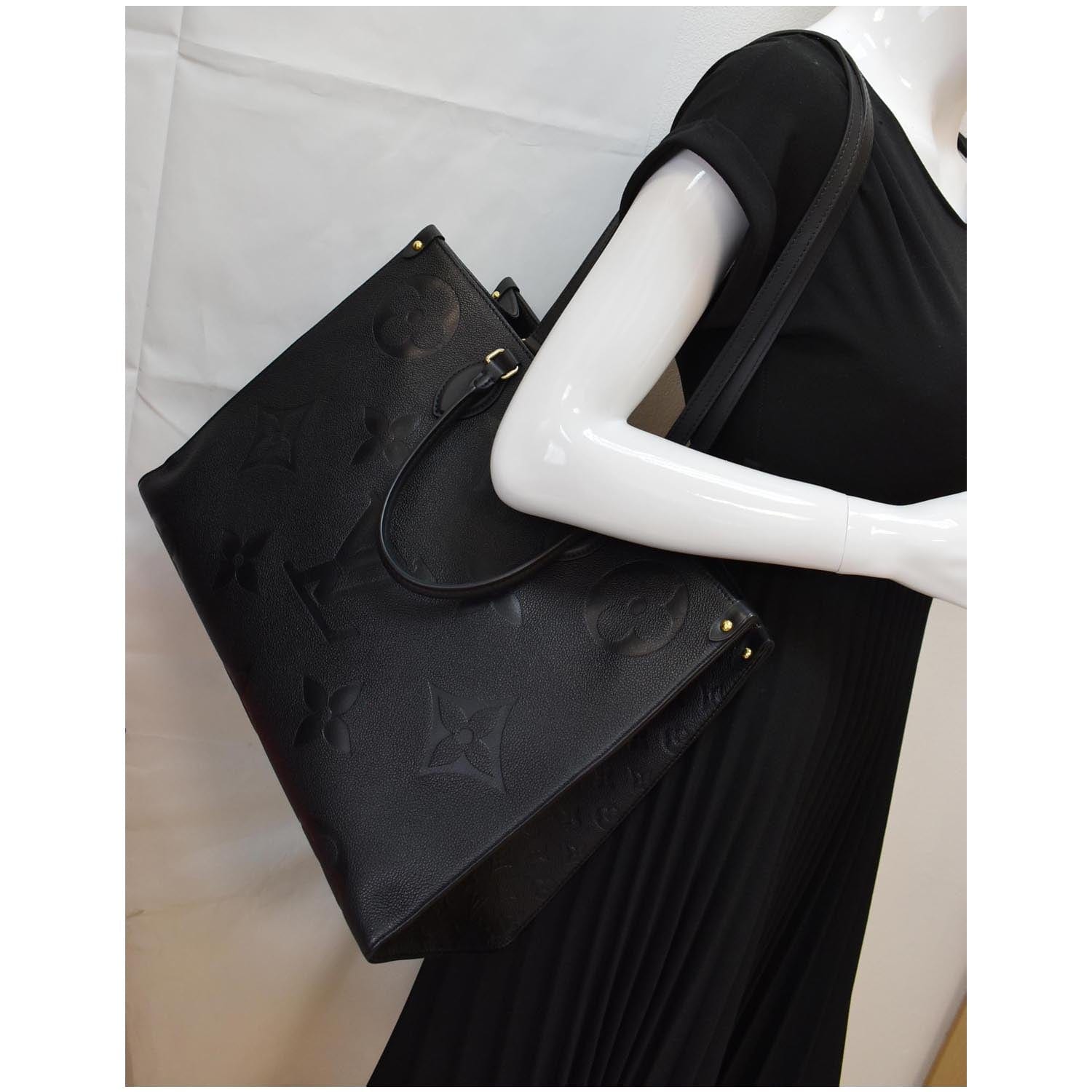 Louis Onthego Gm Empreinte Tote Bag Hot Leather Monogram Shoulder Bag
