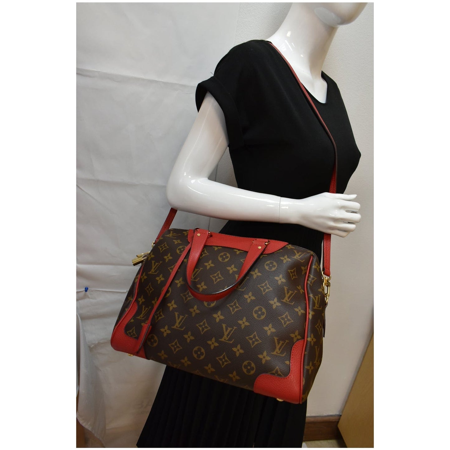 Louis Retiro Nm 2Way Shoulder Bag Canvas Monogram