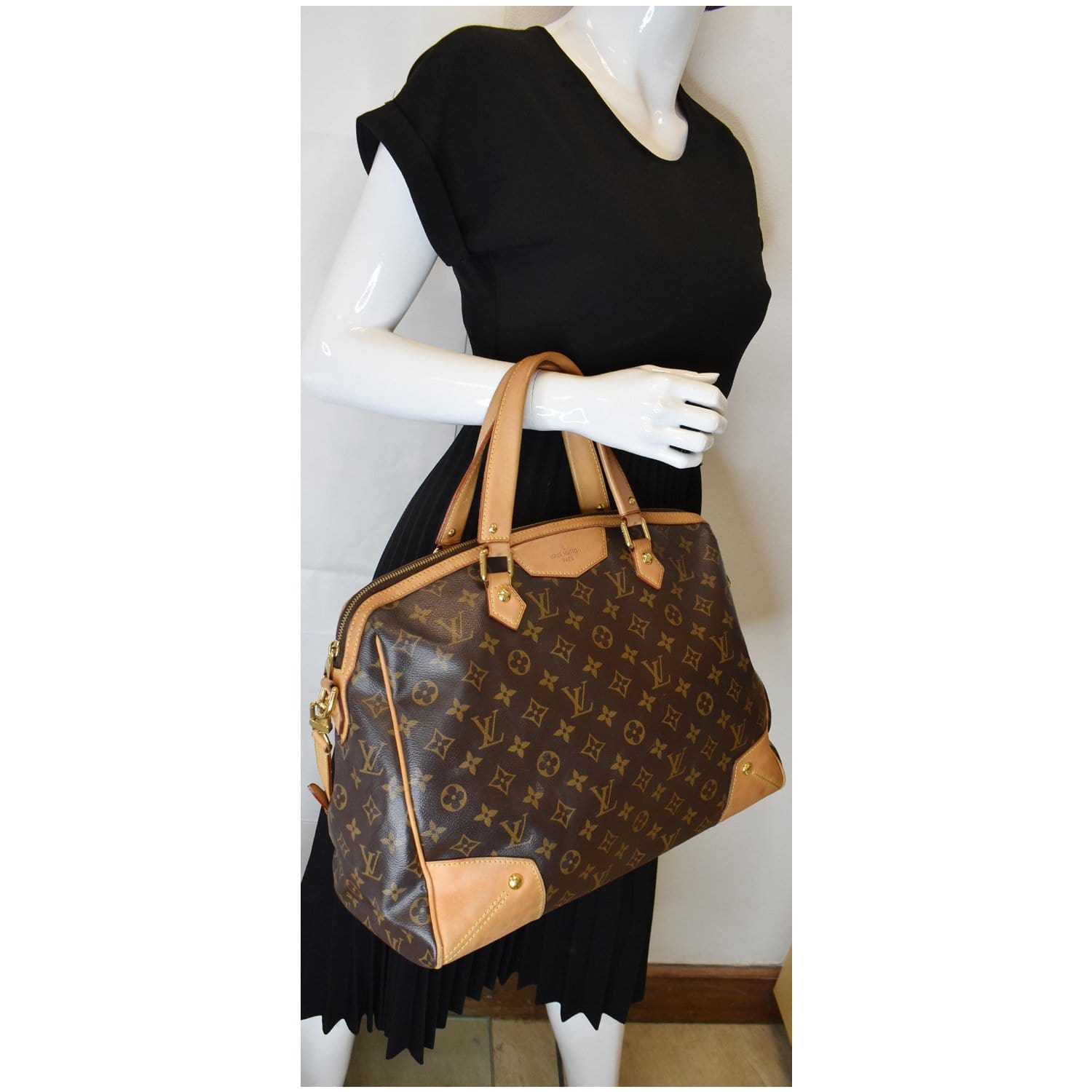 Louis Retiro Gm 2Way Shoulder Bag Canvas Monogram