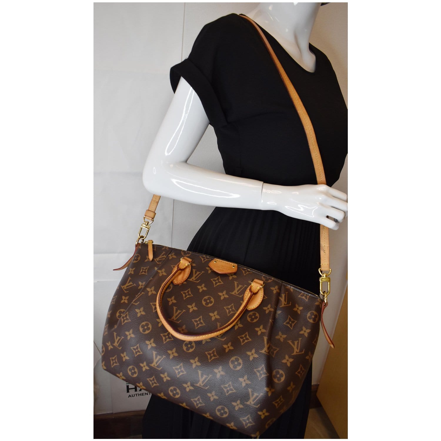 Louis Turenne Gm 2Way Shoulder Bag Canvas Monogram