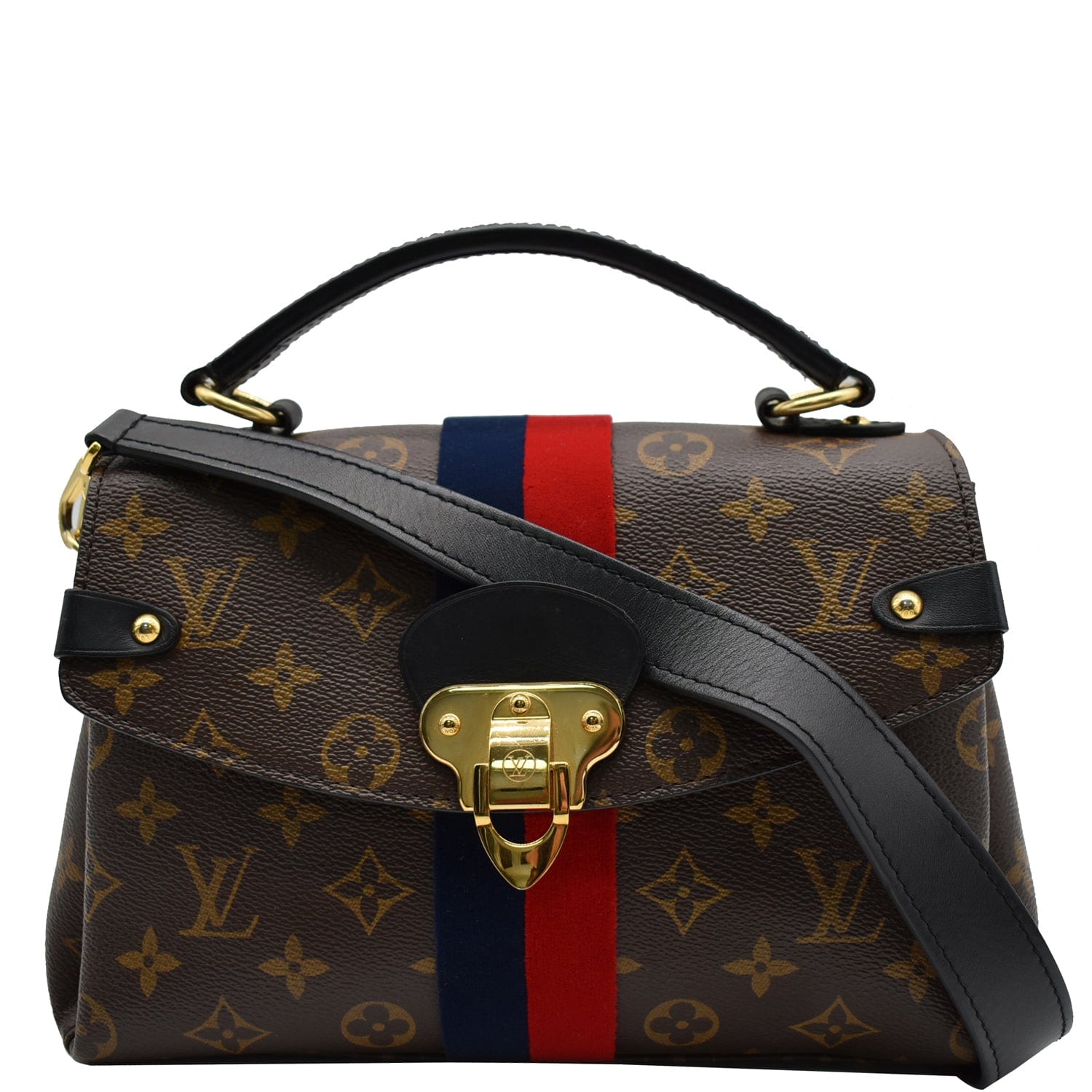 Louis Georges Bb Shoulder Bag Canvas Monogram