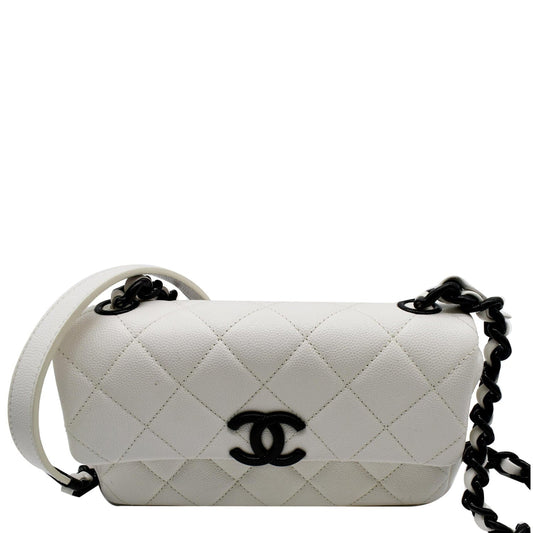 Chanel My Everything Small Caviar Flap Shoulder Bag Leather Quilted