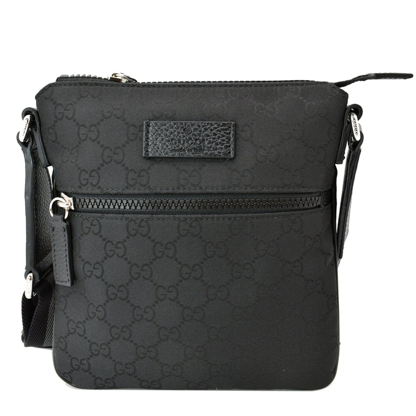 Gucci Messenger Bag Canvas Nylon Crossbody Bag