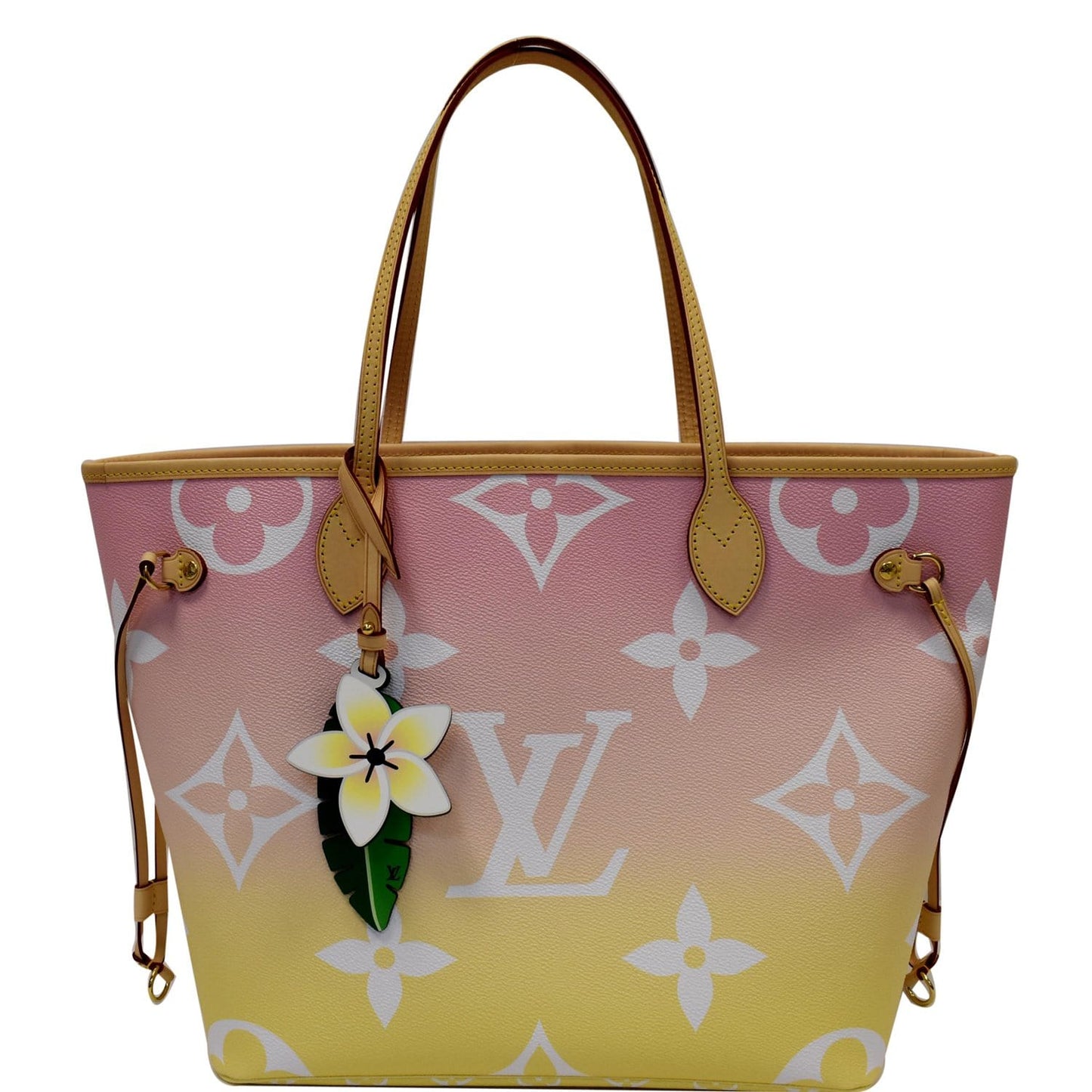 Louis Neverfull Mm Pool Giant Tote Shoulder Monogram Pink Shoulder Bag Pink 1