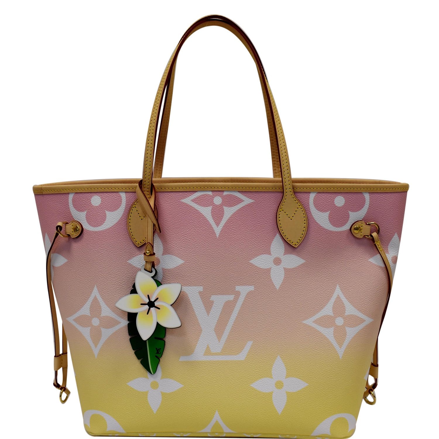 Louis Neverfull Mm Pool Giant Tote Shoulder Monogram Pink Shoulder Bag Pink 1