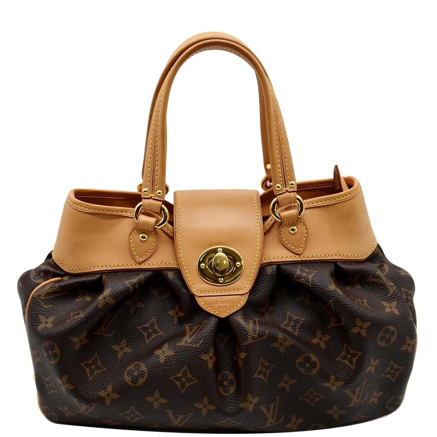 Louis Boetie Pm Satchel Bag Canvas Monogram Travel Bag