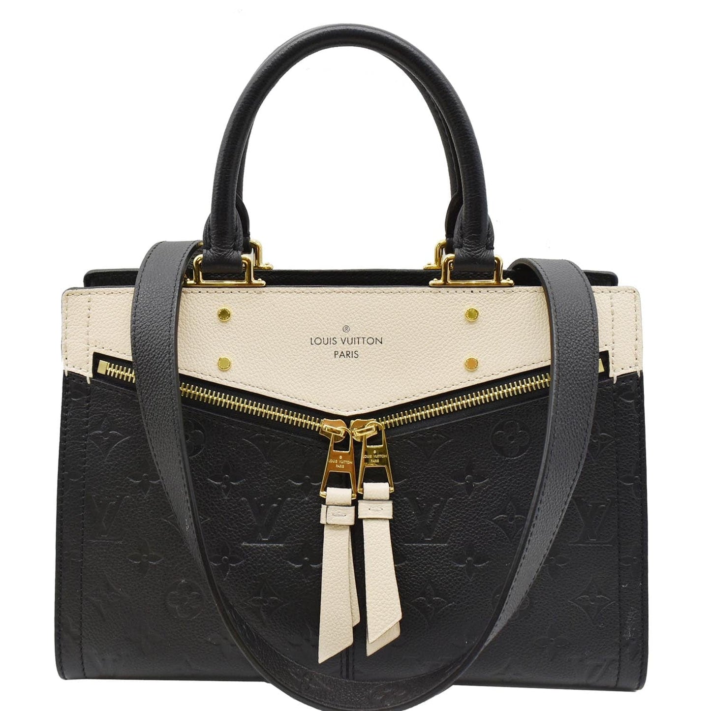 Louis Sully Pm Empreinte Shoulder Bag Leather Monogram