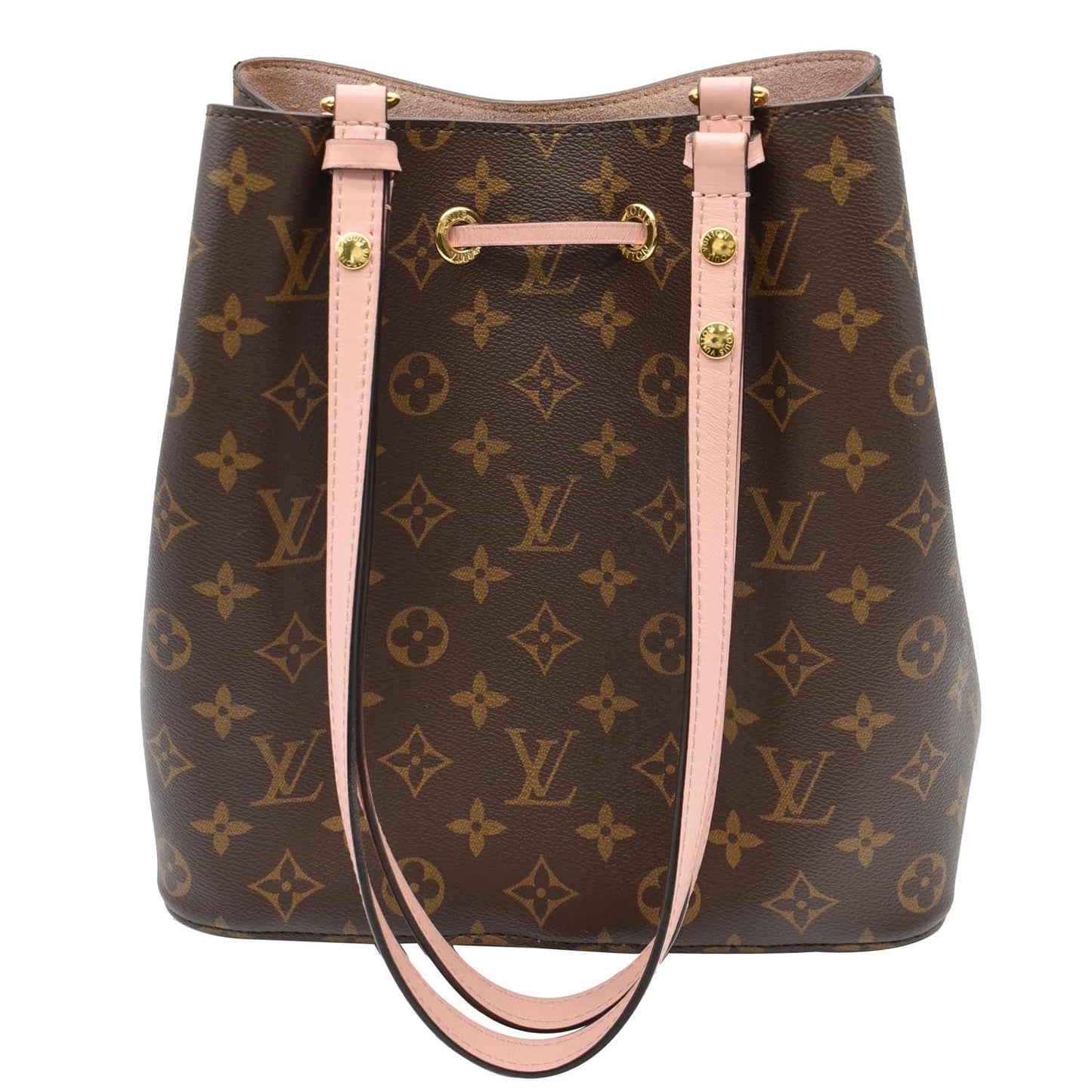 Louis Neonoe Mm Shoulder Bag Canvas Monogram