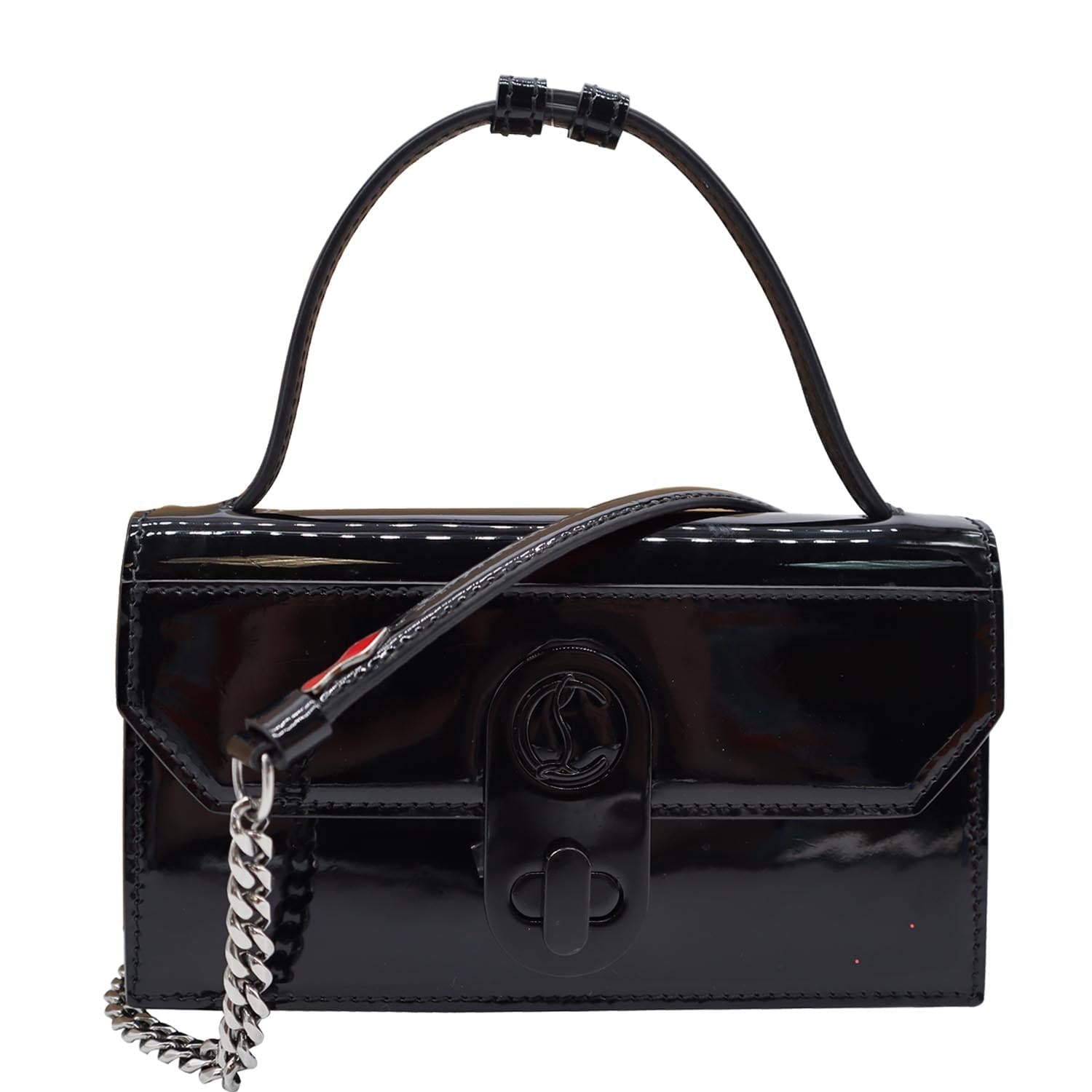 Elisa Baguette New Rep Clutch Bag Leather Black