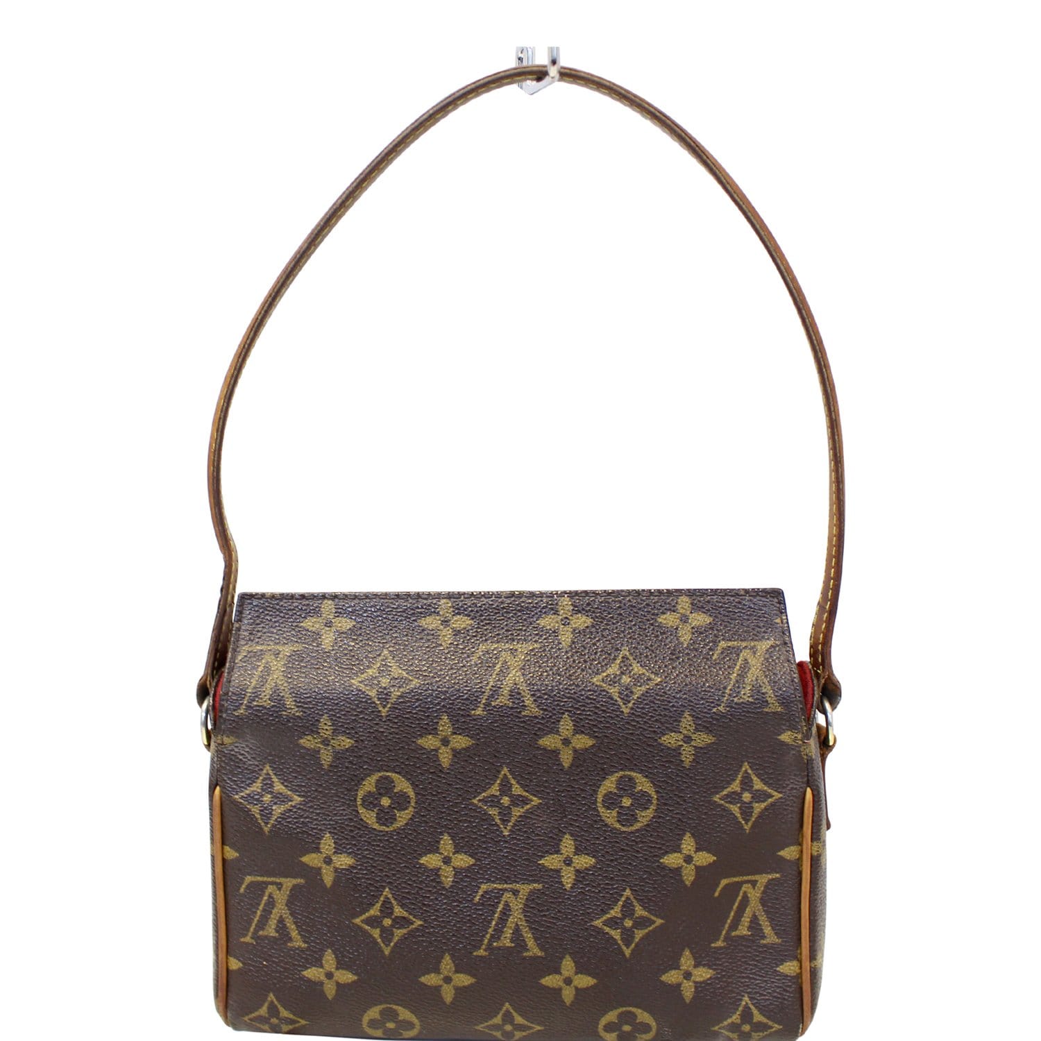 Louis Recital Shoulder Handbag Canvas Monogram Shoulder Bag