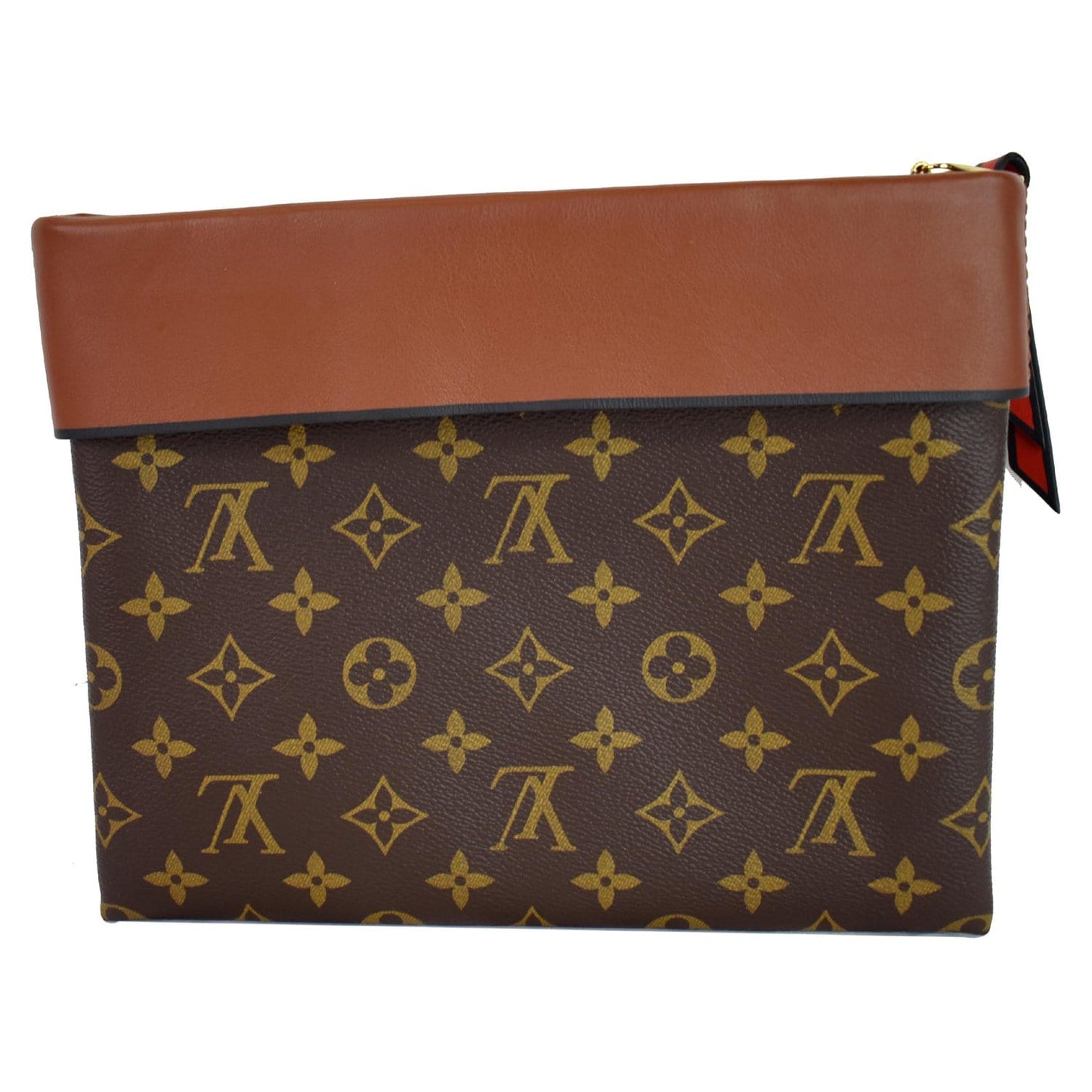 Louis Tuileries Clutch Bag Caramel Canvas Monogram