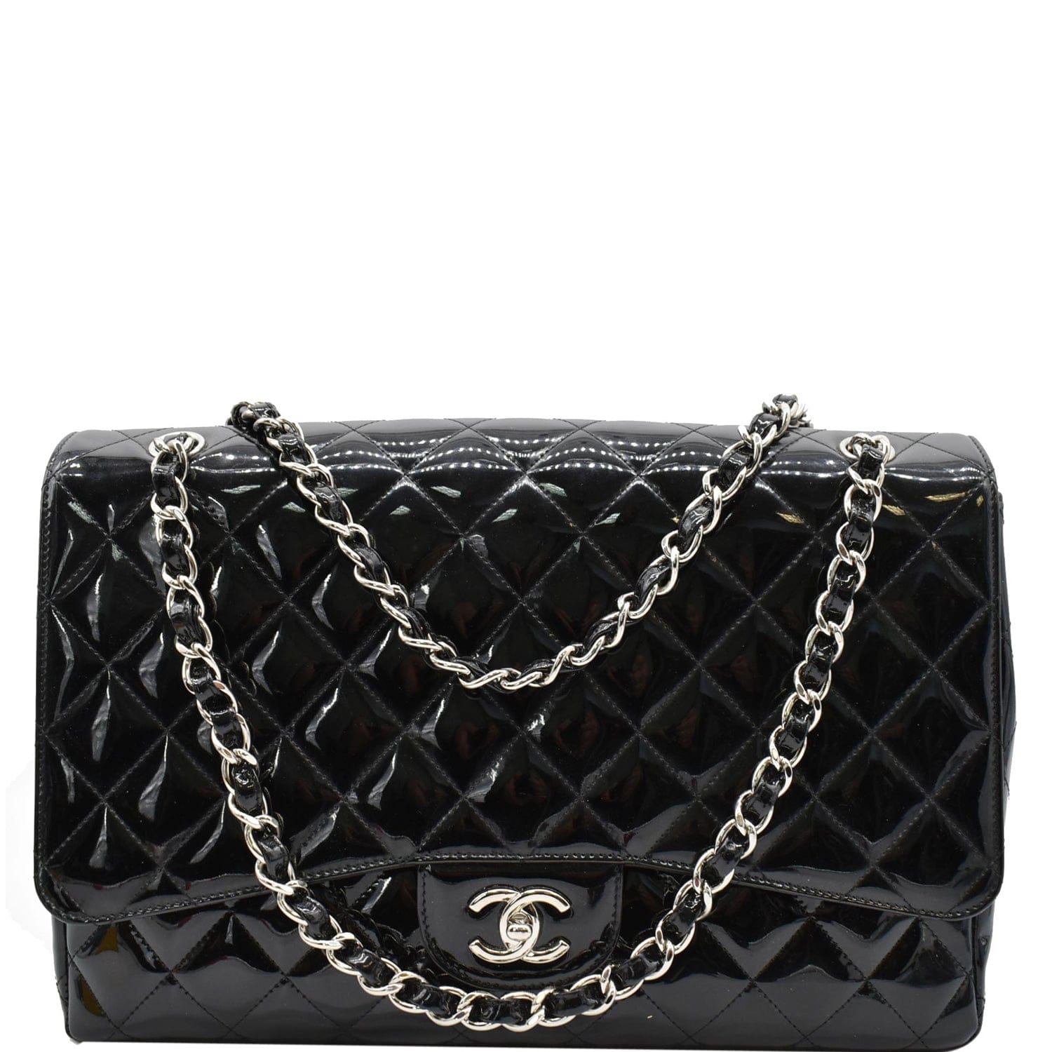 Chanel Classic Maxi Single Flap New Rep Shoulder Leather Quilted Shoulder Bag