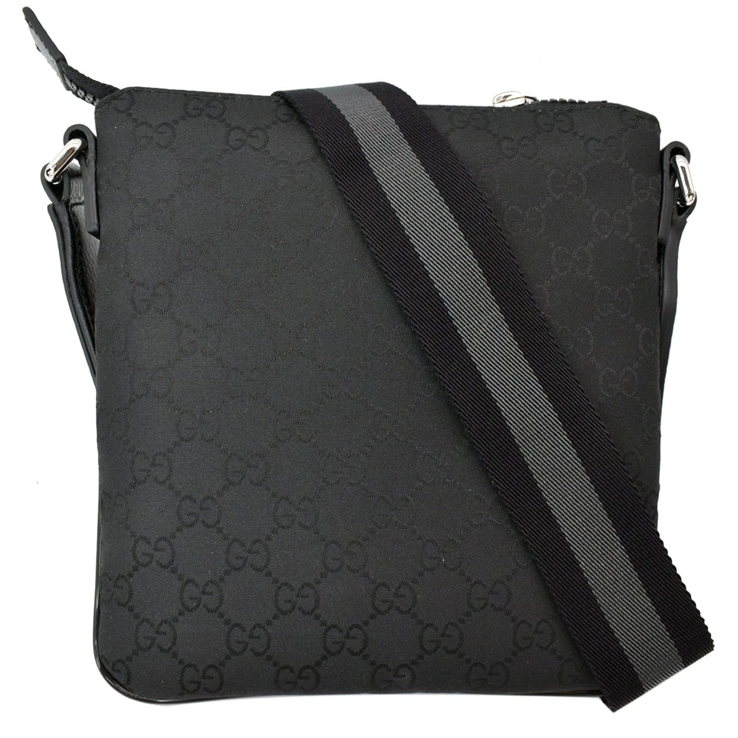 Gucci Messenger Bag Canvas Nylon Crossbody Bag