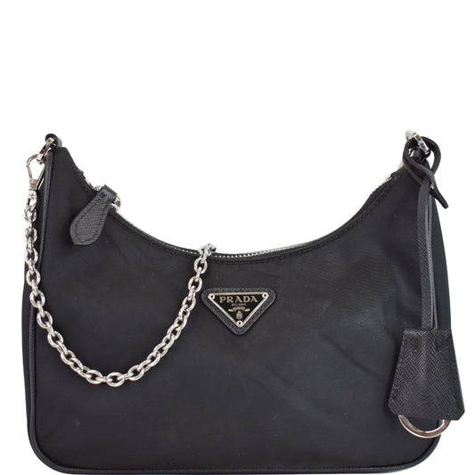 Prada Re Edition Shoulder Bag Nylon Black 3