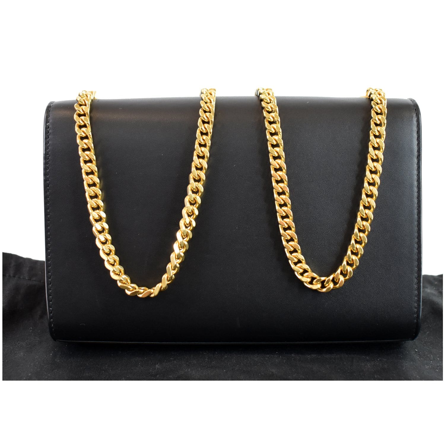 YSL Saint Laurent Saint Kate Smooth Crossbody Bag Leather Black
