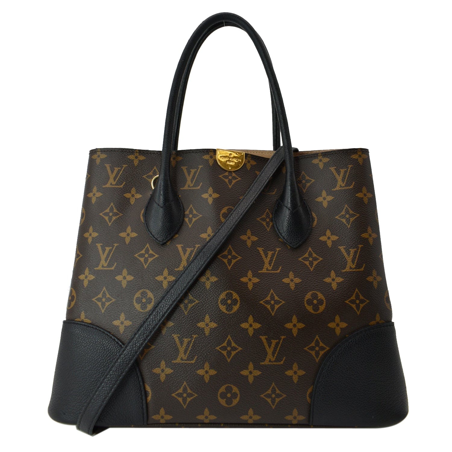 Louis Flandrin Tote Shoulder Bag Canvas Monogram
