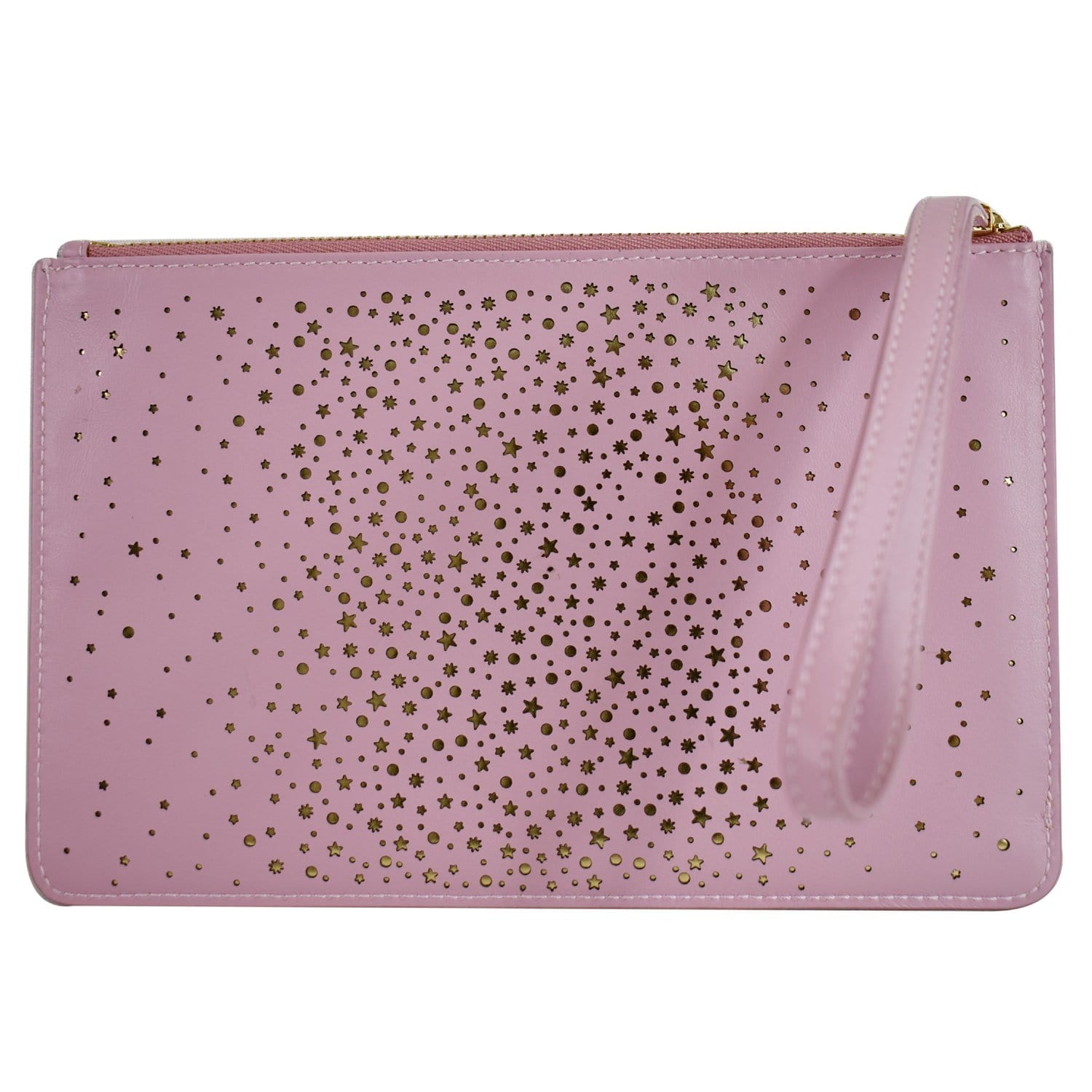 Vara Twinkle Wristlet Pouch Clutch Bag Pink
